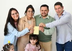 Foto de la galería: Rocio Saiz y Fernando Roldán se casaron y abrieron la cita para toda la familia