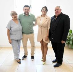 Foto de la galería: Rocio Saiz y Fernando Roldán se casaron y abrieron la cita para toda la familia
