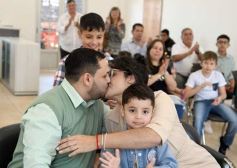 Foto de la galería: Rocio Saiz y Fernando Roldán se casaron y abrieron la cita para toda la familia