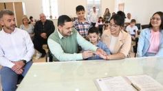 Foto de la galería: Rocio Saiz y Fernando Roldán se casaron y abrieron la cita para toda la familia