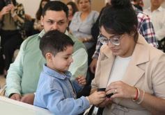 Foto de la galería: Rocio Saiz y Fernando Roldán se casaron y abrieron la cita para toda la familia