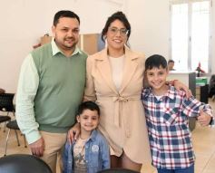 Foto de la galería: Rocio Saiz y Fernando Roldán se casaron y abrieron la cita para toda la familia