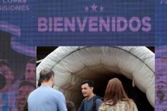 Foto de la galería: Visita histórica: las copas de la Scaloneta dejaron otro recuerdo inolvidable en su paso por la tierra colorada 