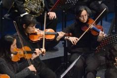 Foto de la galería: En violín y piano, el Teatro Lirico invitó a una noche con Mozart en Posadas