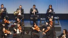 Foto de la galería: En violín y piano, el Teatro Lirico invitó a una noche con Mozart en Posadas