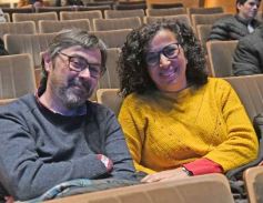 Foto de la galería: En violín y piano, el Teatro Lirico invitó a una noche con Mozart en Posadas