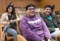 Foto de la galería: En violín y piano, el Teatro Lirico invitó a una noche con Mozart en Posadas