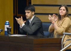 Foto de la galería: El Parlamento Estudiantil Misionero sesionó en la Legislatura con 20 leyes aprobadas