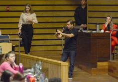 Foto de la galería: El Parlamento Estudiantil Misionero sesionó en la Legislatura con 20 leyes aprobadas