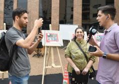 Foto de la galería: Fotoperiodismo y Charla sobre IA: actividades que convocaron en la Explanada de la Legislatura