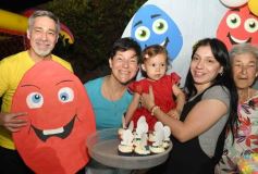 Foto de la galería: Los 2 añitos de Evangelina: tarde de juegos y gran encuentro familiar pusieron color a la celebración
