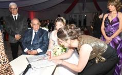 Foto de la galería: Ramón Adaro y Elizabeth Stuker dieron el si y celebraron a lo grande en el Atlético Posadas