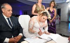 Foto de la galería: Ramón Adaro y Elizabeth Stuker dieron el si y celebraron a lo grande en el Atlético Posadas