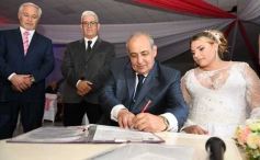 Foto de la galería: Ramón Adaro y Elizabeth Stuker dieron el si y celebraron a lo grande en el Atlético Posadas