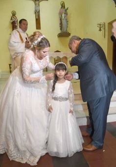 Foto de la galería: Ramón Adaro y Elizabeth Stuker dieron el si y celebraron a lo grande en el Atlético Posadas