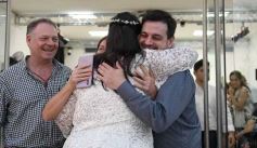 Foto de la galería: Elias Suárez y Hana Zuetta dieron el si: felicidad y encuentro abrieron en la Iglesia Bautista Victoria