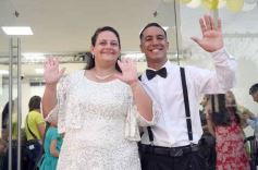 Foto de la galería: Elias Suárez y Hana Zuetta dieron el si: felicidad y encuentro abrieron en la Iglesia Bautista Victoria