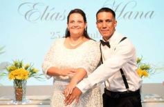 Foto de la galería: Elias Suárez y Hana Zuetta dieron el si: felicidad y encuentro abrieron en la Iglesia Bautista Victoria