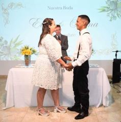 Foto de la galería: Elias Suárez y Hana Zuetta dieron el si: felicidad y encuentro abrieron en la Iglesia Bautista Victoria