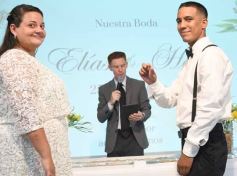 Foto de la galería: Elias Suárez y Hana Zuetta dieron el si: felicidad y encuentro abrieron en la Iglesia Bautista Victoria