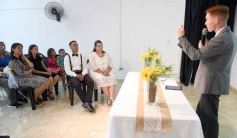 Foto de la galería: Elias Suárez y Hana Zuetta dieron el si: felicidad y encuentro abrieron en la Iglesia Bautista Victoria