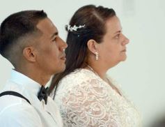 Foto de la galería: Elias Suárez y Hana Zuetta dieron el si: felicidad y encuentro abrieron en la Iglesia Bautista Victoria