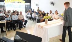 Foto de la galería: Elias Suárez y Hana Zuetta dieron el si: felicidad y encuentro abrieron en la Iglesia Bautista Victoria