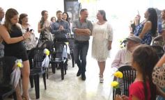 Foto de la galería: Elias Suárez y Hana Zuetta dieron el si: felicidad y encuentro abrieron en la Iglesia Bautista Victoria