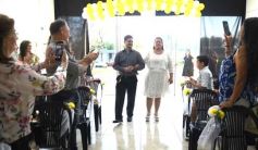 Foto de la galería: Elias Suárez y Hana Zuetta dieron el si: felicidad y encuentro abrieron en la Iglesia Bautista Victoria