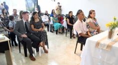 Foto de la galería: Elias Suárez y Hana Zuetta dieron el si: felicidad y encuentro abrieron en la Iglesia Bautista Victoria