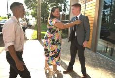 Foto de la galería: Elias Suárez y Hana Zuetta dieron el si: felicidad y encuentro abrieron en la Iglesia Bautista Victoria
