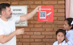 Foto de la galería: Visita a Concepción de la Sierra: la Escuela 623 ya brinda la red Starlink a sus estudiantes