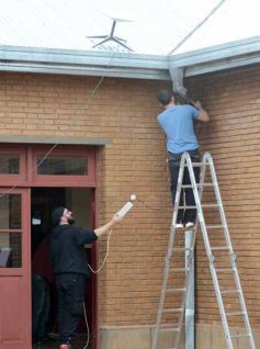 Foto de la galería: Visita a Concepción de la Sierra: la Escuela 623 ya brinda la red Starlink a sus estudiantes