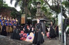 Foto de la galería: Al eterno Ramón Ayala: con música y vivo recuerdo, rindieron homenaje al último Mensú en la Bajada Vieja