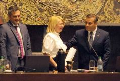 Foto de la galería: Sesión del 10 de diciembre: Herrera Ahuad reelecto al frente de la Legislatura para el 2025