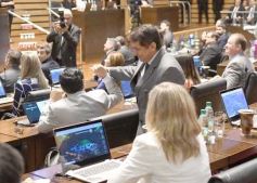 Foto de la galería: Sesión del 10 de diciembre: Herrera Ahuad reelecto al frente de la Legislatura para el 2025