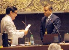 Foto de la galería: Sesión del 10 de diciembre: Herrera Ahuad reelecto al frente de la Legislatura para el 2025
