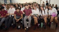 Foto de la galería: A la felicidad de los egresados de 5to de la Madre, el gran encuentro y emoción que se vivió en su despedida