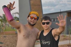 Foto de la galería: De la Navidad posadeña, todo el disfrute y diversión que quedó de la tarde de playa en Costa Sur