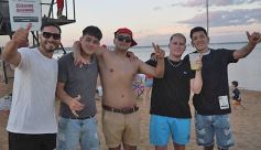 Foto de la galería: De la Navidad posadeña, todo el disfrute y diversión que quedó de la tarde de playa en Costa Sur