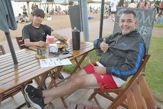 Foto de la galería: De la Navidad posadeña, todo el disfrute y diversión que quedó de la tarde de playa en Costa Sur