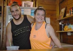 Foto de la galería: De la Navidad posadeña, todo el disfrute y diversión que quedó de la tarde de playa en Costa Sur