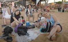 Foto de la galería: De la Navidad posadeña, todo el disfrute y diversión que quedó de la tarde de playa en Costa Sur