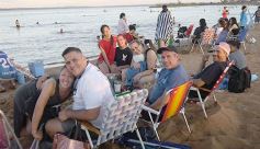 Foto de la galería: De la Navidad posadeña, todo el disfrute y diversión que quedó de la tarde de playa en Costa Sur