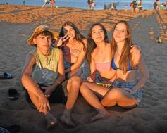 Foto de la galería: De la Navidad posadeña, todo el disfrute y diversión que quedó de la tarde de playa en Costa Sur