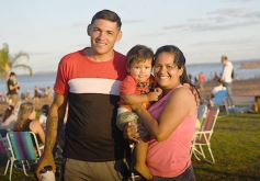 Foto de la galería: De la Navidad posadeña, todo el disfrute y diversión que quedó de la tarde de playa en Costa Sur