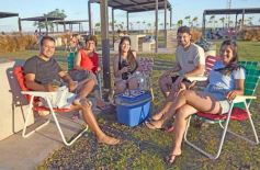 Foto de la galería: De la Navidad posadeña, todo el disfrute y diversión que quedó de la tarde de playa en Costa Sur
