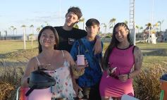 Foto de la galería: De la Navidad posadeña, todo el disfrute y diversión que quedó de la tarde de playa en Costa Sur