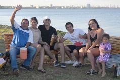 Foto de la galería: De la Navidad posadeña, todo el disfrute y diversión que quedó de la tarde de playa en Costa Sur