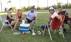 Foto de la galería: De la Navidad posadeña, todo el disfrute y diversión que quedó de la tarde de playa en Costa Sur